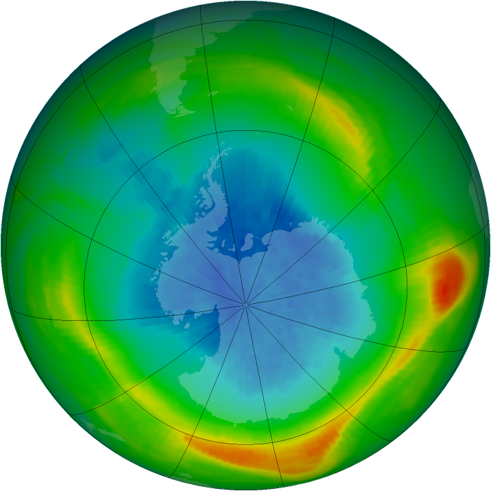 Ozone Map 1981-10-05